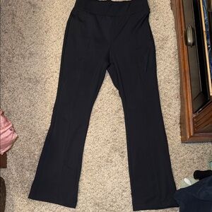 Talbots Black Flare Pants